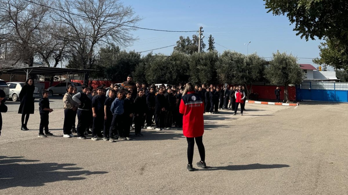 Okulumuzda Deprem Tatbikatı Yapıldı